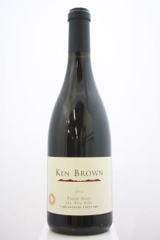 Ken Brown Pinot Noir Cargasacchi Vineyard 2012