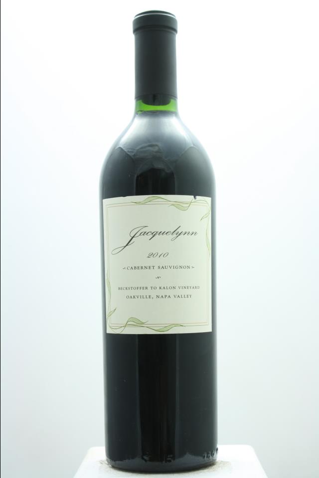 Jacquelynn Cabernet Sauvignon Beckstoffer To Kalon Vineyard 2010