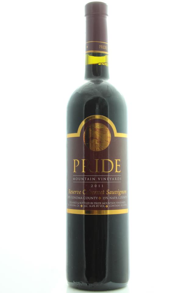 Pride Mountain Vineyards Cabernet Sauvignon Reserve Sonoma County / Napa County 2011