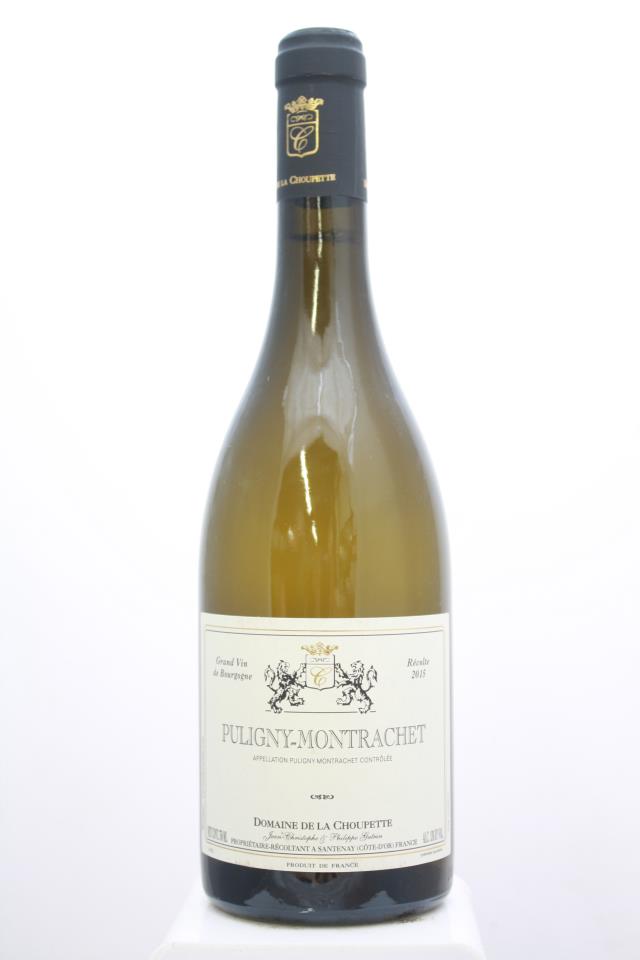 Domaine de la Choupette Puligny-Montrachet 2015