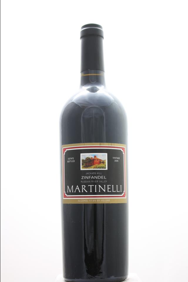 Martinelli Zinfandel Jackass Hill 2005