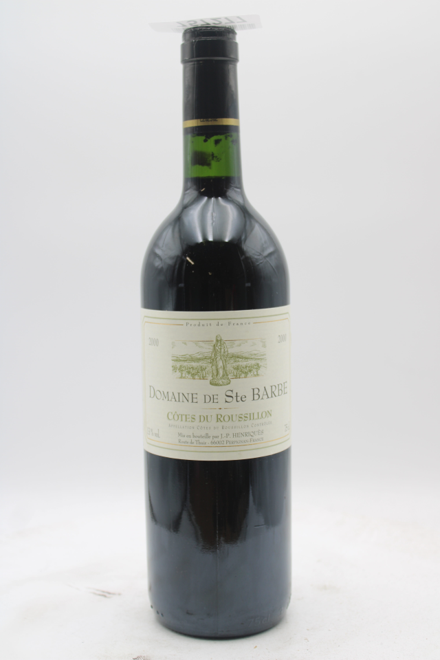 Domaine de Ste Barbe Cotes du Roussillon 2000