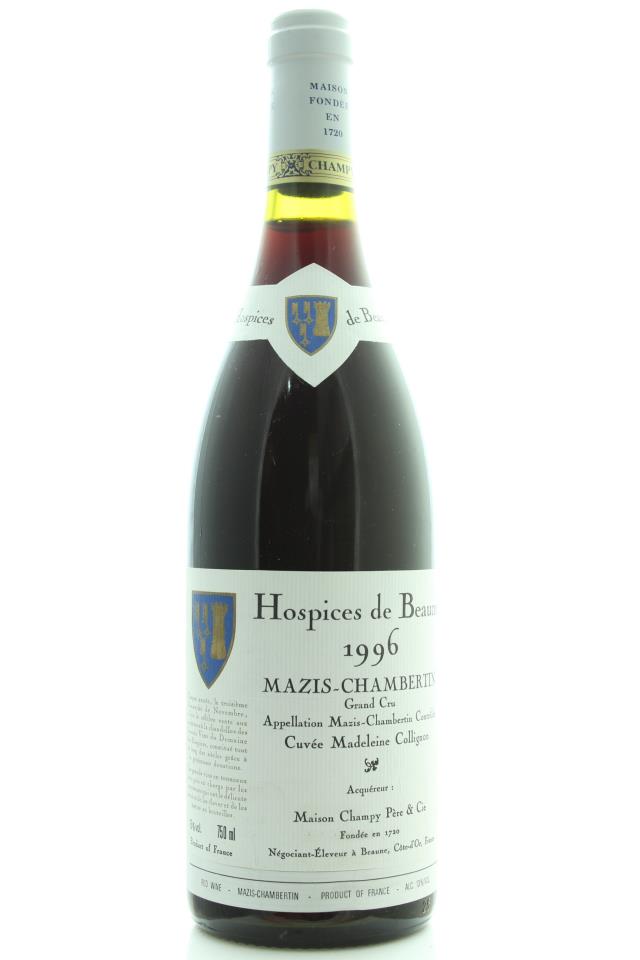 Champy Mazis-Chambertin Hospices de Beaune Cuvée Madelaine Collignon 1996