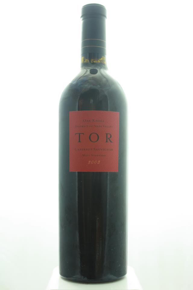 Tor Cabernet Sauvignon Mast Vineyard 2003