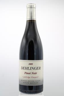 Dehlinger Pinot Noir Goldridge Vineyard 2009
