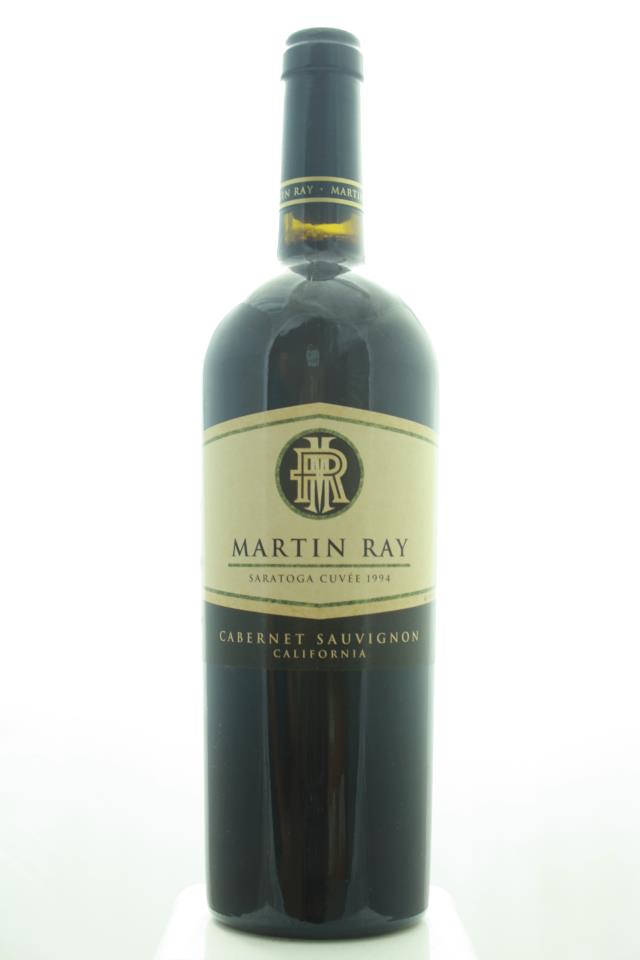 Martin Ray Winery Cabernet Sauvignon Saratoga Cuvée 1994