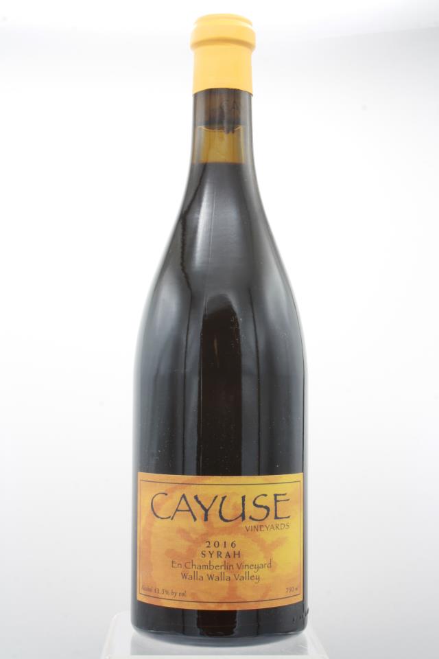 Cayuse Vineyards Syrah En Chamberlin Vineyard 2016