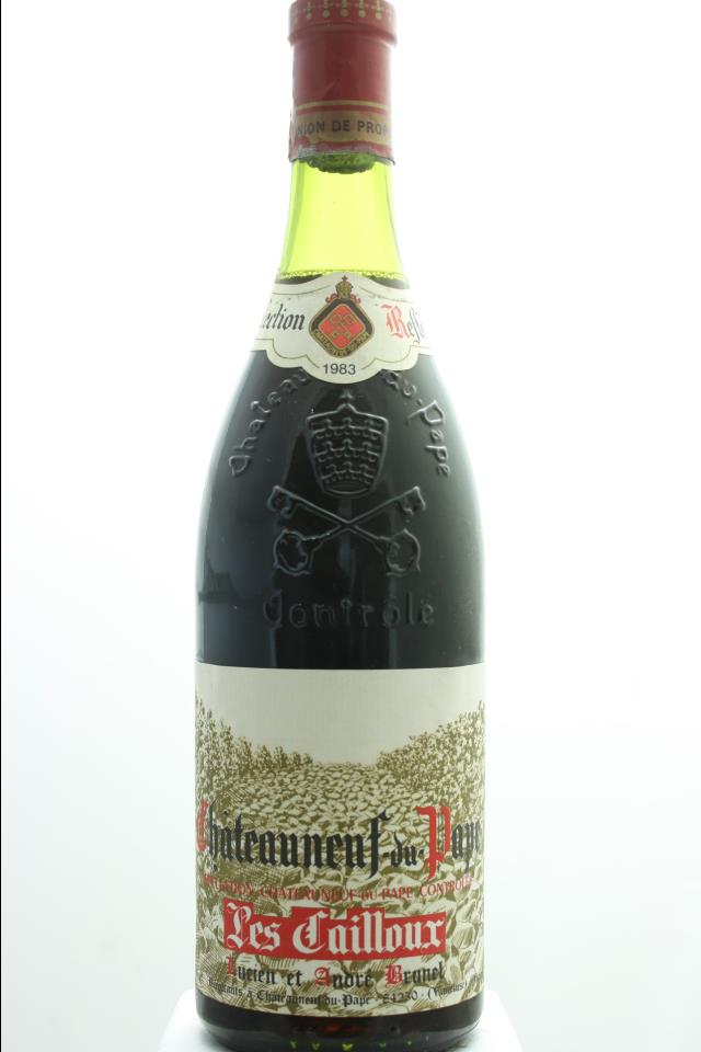 Lucien et André Brunel Les Cailloux Châteauneuf-du-Pape Sélection Reflets 1983