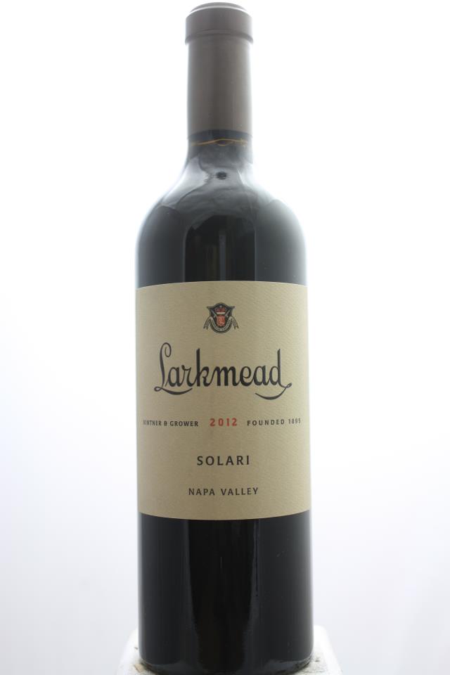 Larkmead Cabernet Sauvignon Estate Solari 2012