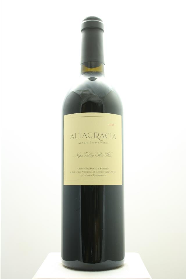 Araujo Estate Cabernet Sauvignon Altagracia 2006