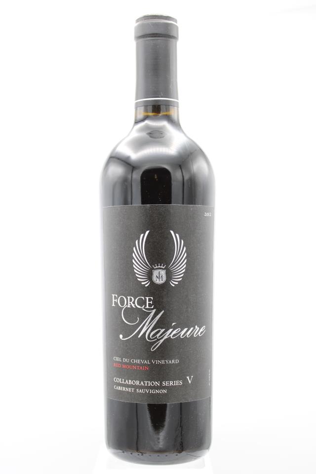 Force Majeure Proprietary Red Ciel du Cheval Vineyard Collaboration Series V 2012