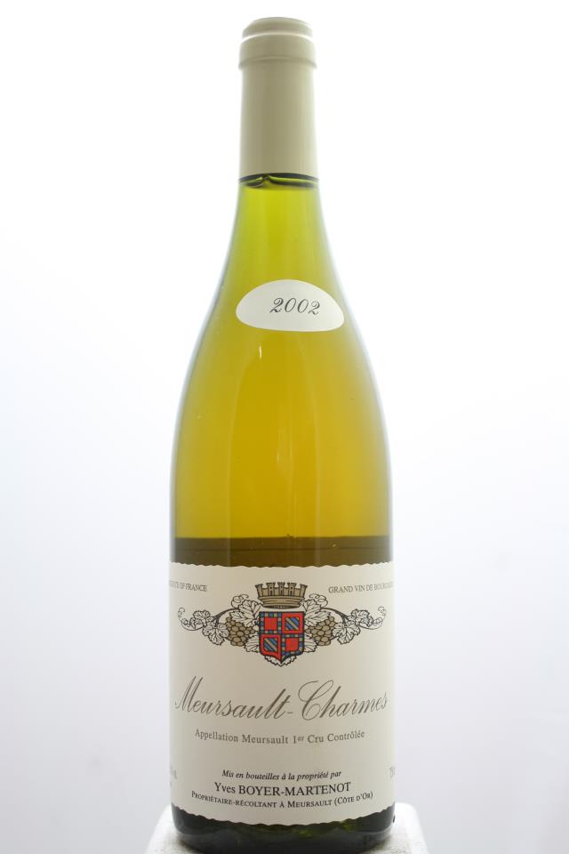 Yves Boyer-Martenot Meursault Charmes 2002