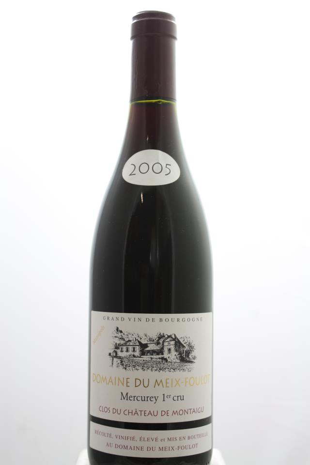 Domaine du Meix-Foulot Mercurey Clos du Château de Montaigu 2005