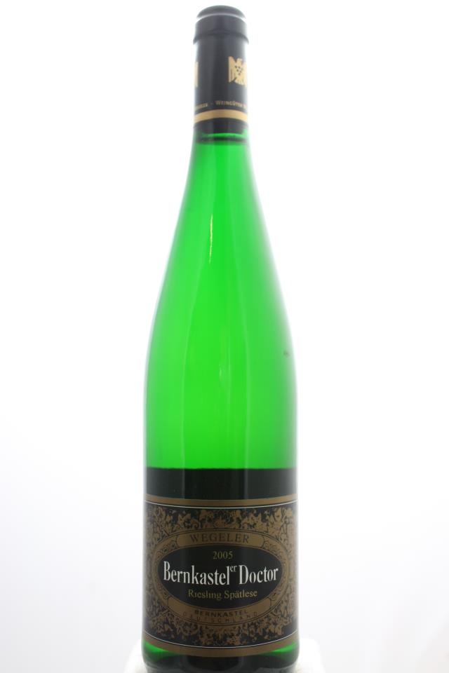 Wegeler Bernkasteler Doctor Riesling Spätlese #09 2005