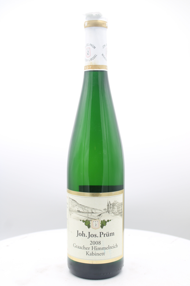 Joh. Jos. Prum Graacher Himmelreich Riesling Kabinett #3 2008