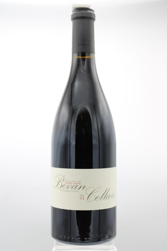 Bevan Cellars Pinot Noir Petaluma Gap 2015