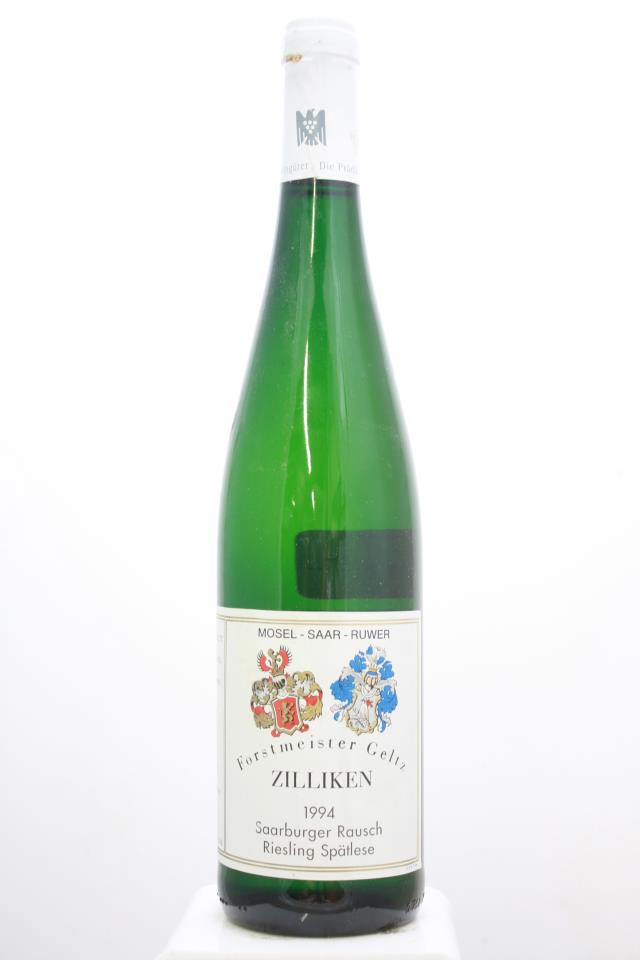 Forstmeister Geltz Zilliken Saarburger Rausch Riesling Spätlese #05 1994