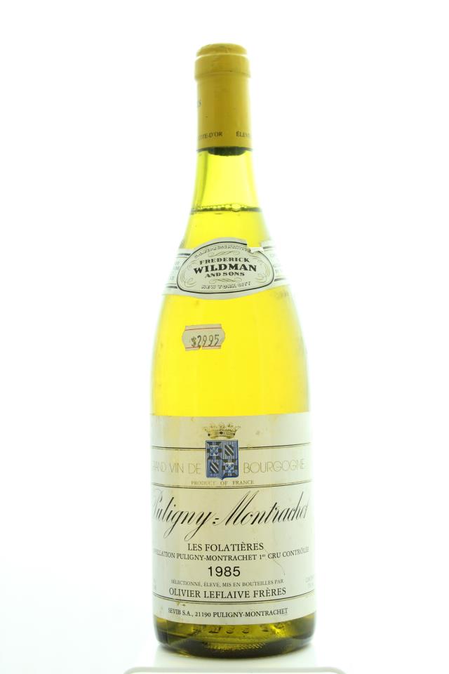 Olivier Leflaive Puligny-Montrachet Les Folatières 1985