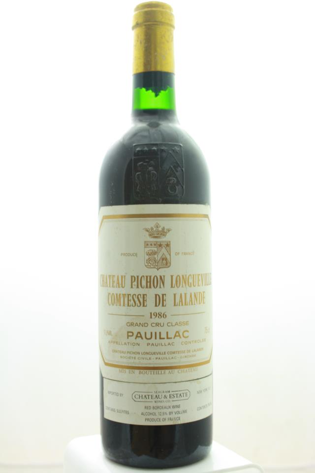 Pichon Lalande 1986