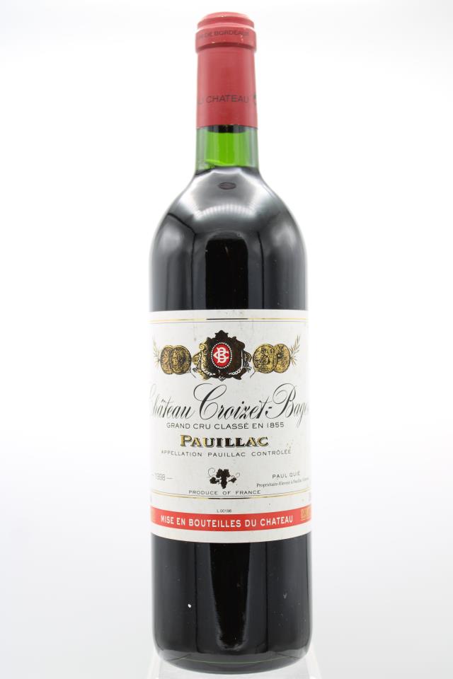 Croizet Bages 1998
