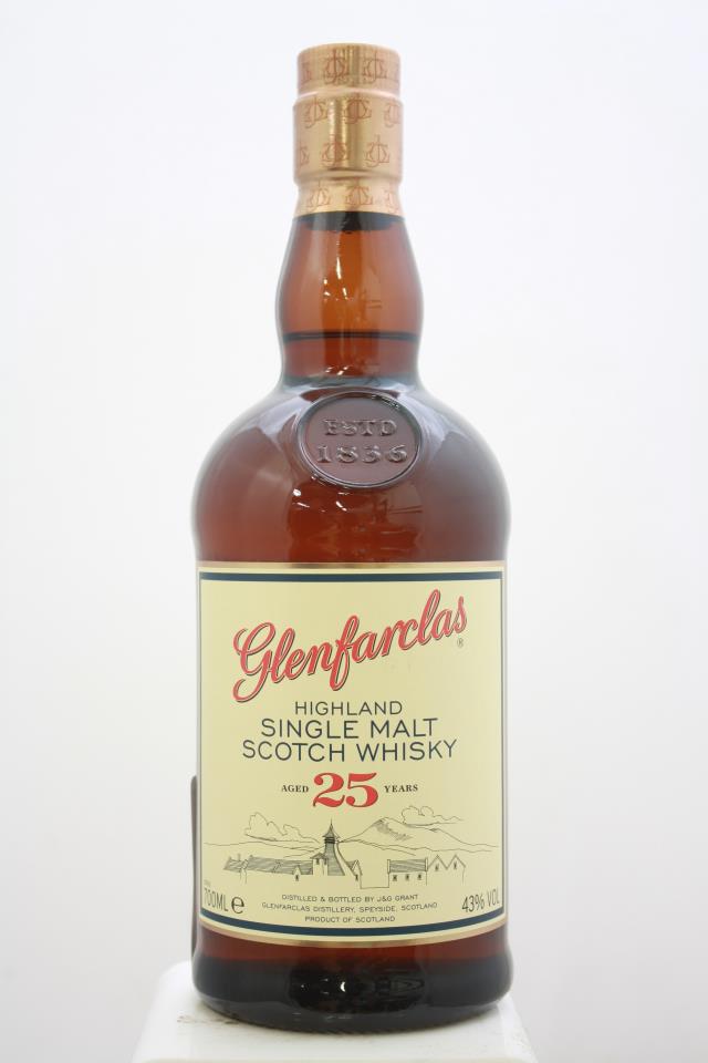 J&G Grant Glenfarclas Single Highland Malt Scotch Whisky 25-Years-Old NV