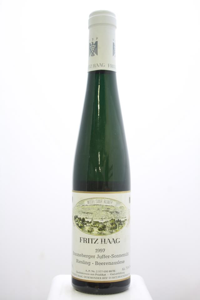 Fritz Haag Brauneberger Juffer-Sonnenuhr Riesling Beerenauslese #18 1997
