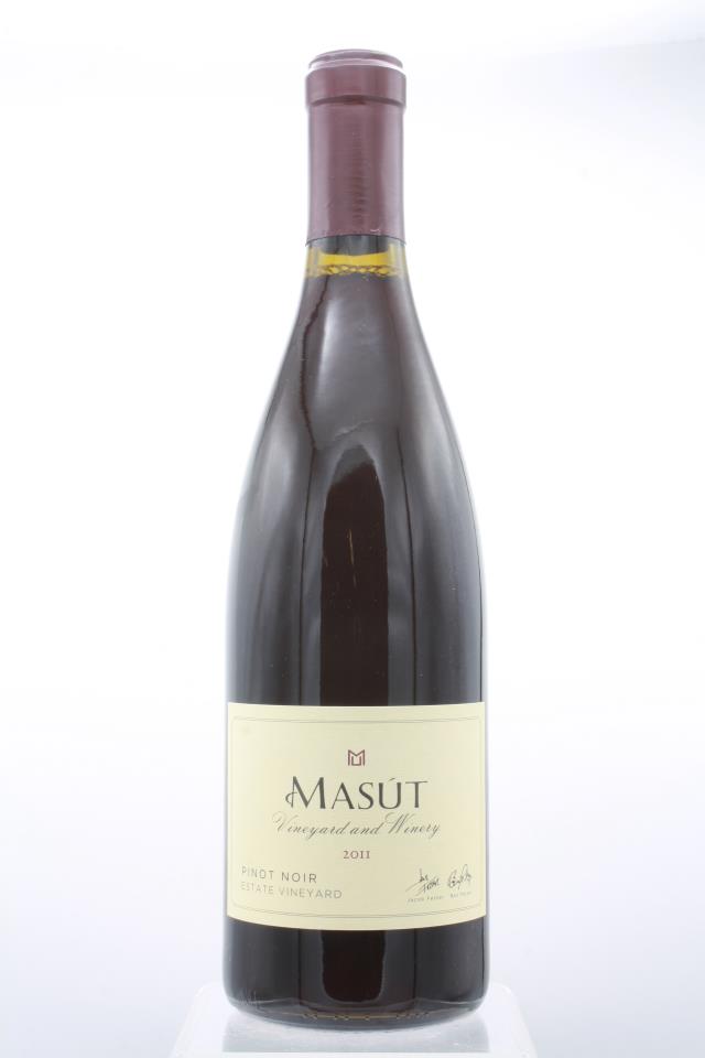 Masut Pinot Noir Estate Vineyard 2011
