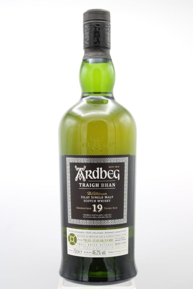 Ardbeg Islay Single Malt Scotch Whisky Traigh Bhan 19-Years-Old NV