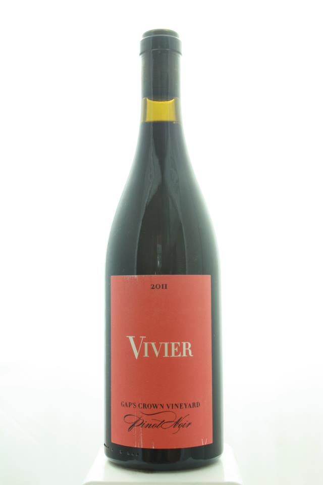 Stéphane Vivier Pinot Noir Gap's Crown Vineyard 2011