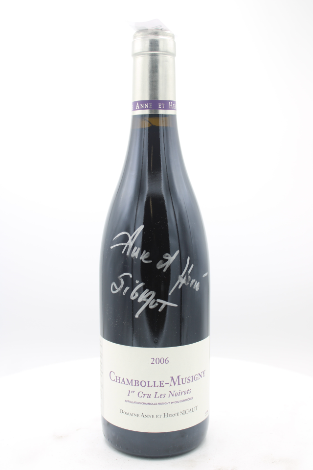 Anne et Hervé Sigaut Chambolle Musigny Les Noirots 2006
