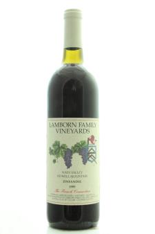 Lamborn Family Zinfandel French Connection Howell Mountain 1995