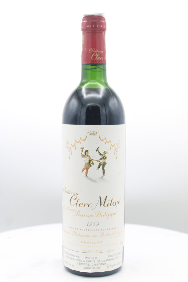 Clerc Milon 1989