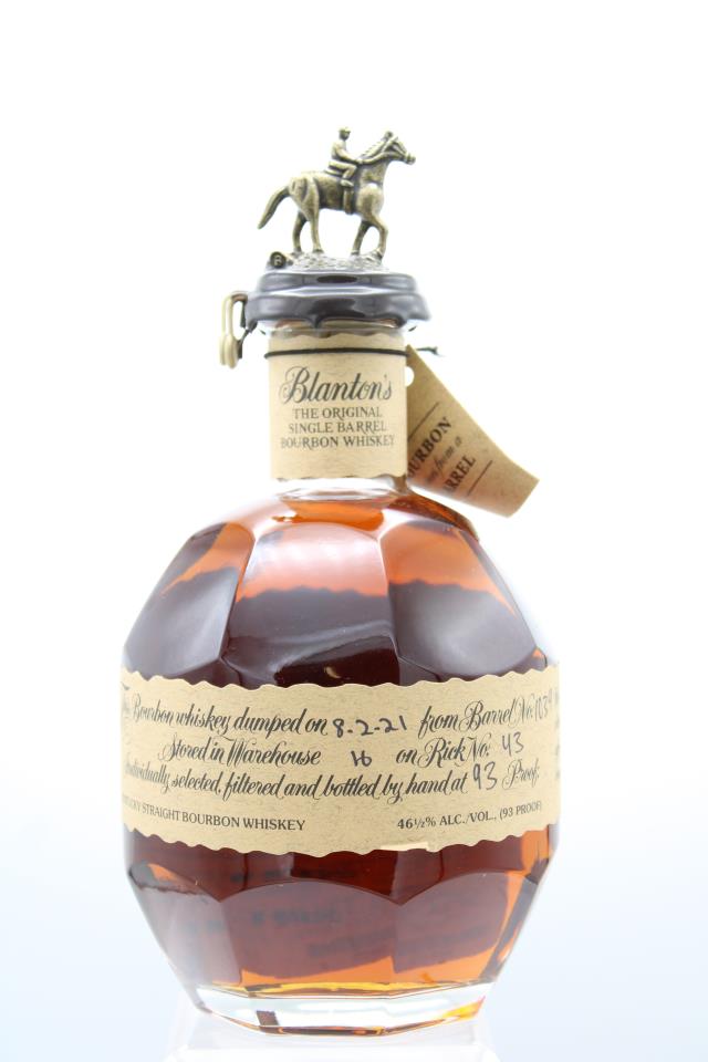 Blanton's Original Single Barrel Bourbon Whiskey NV
