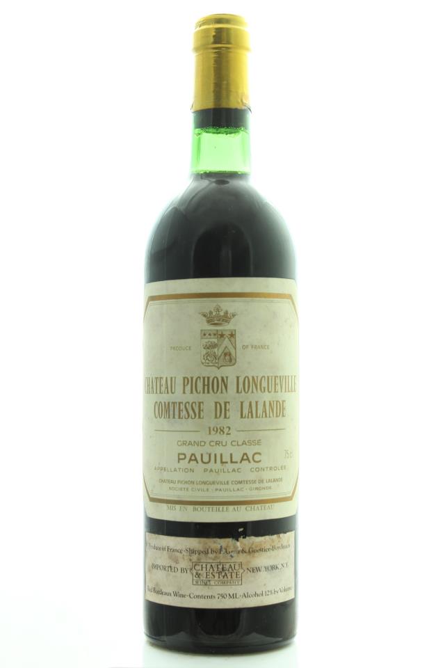 Pichon-Longueville Comtesse de Lalande 1982