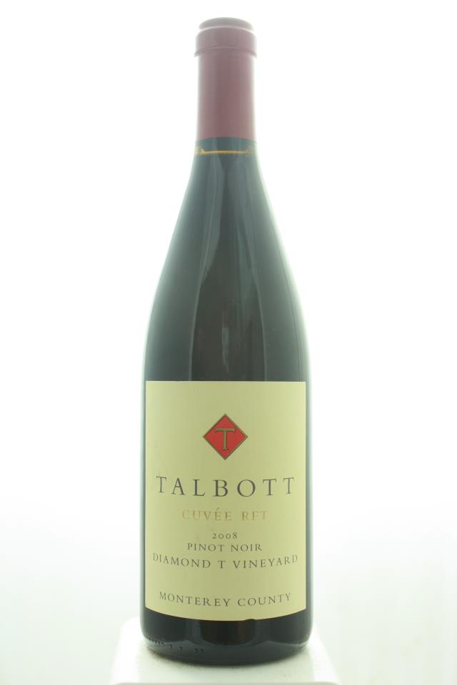 Talbott Vineyards Pinot Noir Diamond T Vineyard Cuvée RFT 2008