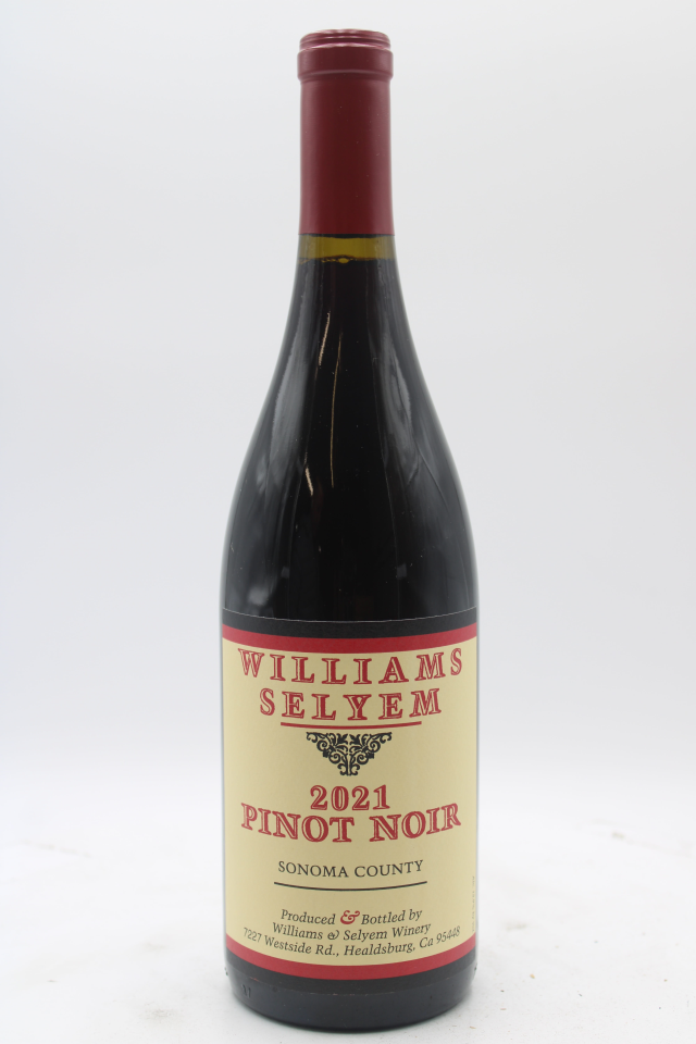 Williams Selyem Pinot Noir Sonoma County 2021