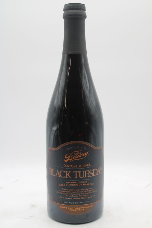 The Brewery Black Tuesday Imperial Stout Aged in Bourbon Barrels NV