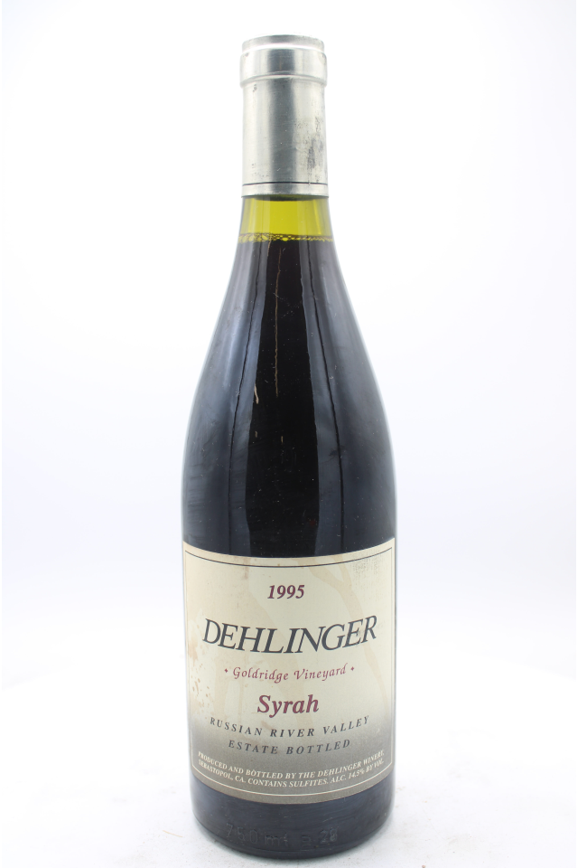 Dehlinger Syrah Goldridge Vineyard 1995