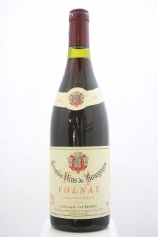 Christophe Vaudoisey Volynay Grands Vins De Bourgogne 1993