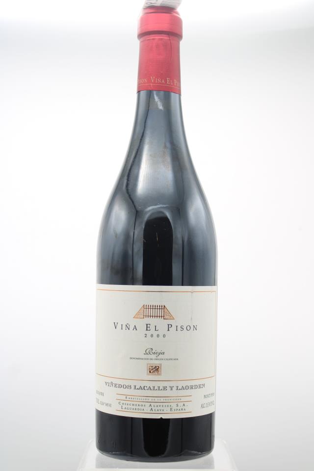 Viñedos Lacalle y Laorden Rioja Viña El Pisón 2000