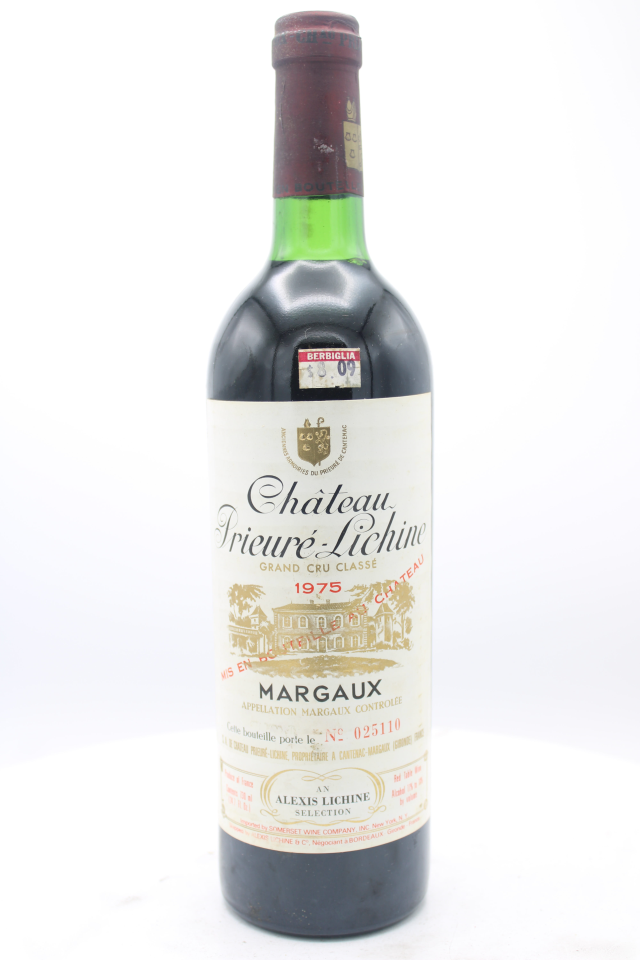 Prieure Lichine 1975