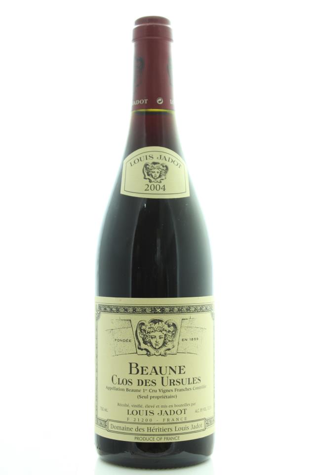 Louis Jadot (Domaine des Héritiers Louis Jadot) Beaune Clos des Ursules 2004