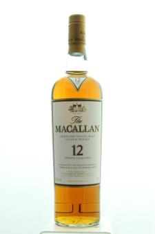 The Macallan Sherry Oak Cask Single Malt Scotch Whisky 12 Year Old NV