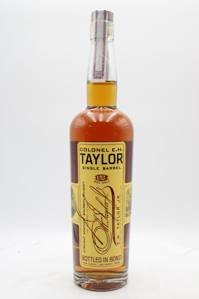 Colonel E.H. Taylor Straight Kentucky Bourbon Whiskey Single Barrel 1st And Only NV
