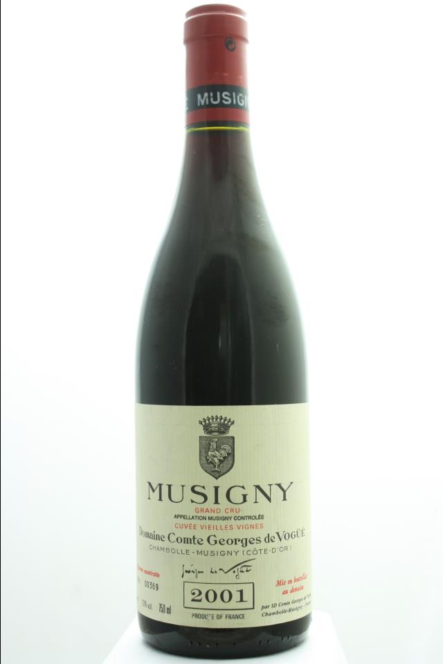 Comte Georges de Vogüé Musigny Cuvée Vieilles Vignes 2001