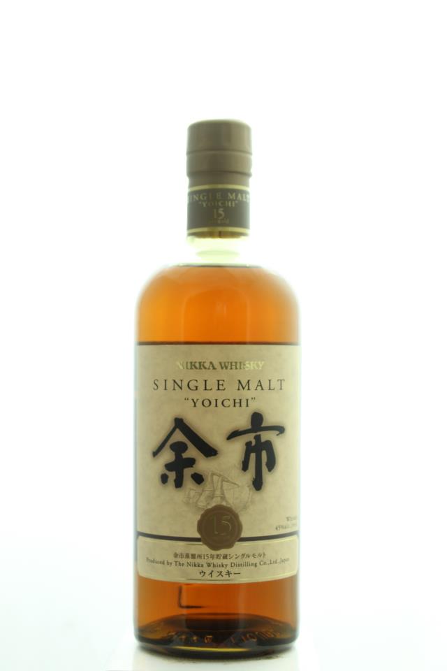 Nikka Whisky Single Malt Yoichi 15 Years NV