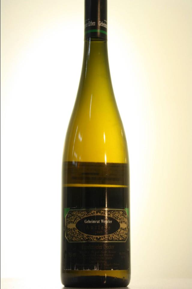 Geheimrat Wegeler Riesling Auslese Bernkasteler Doctor 1995