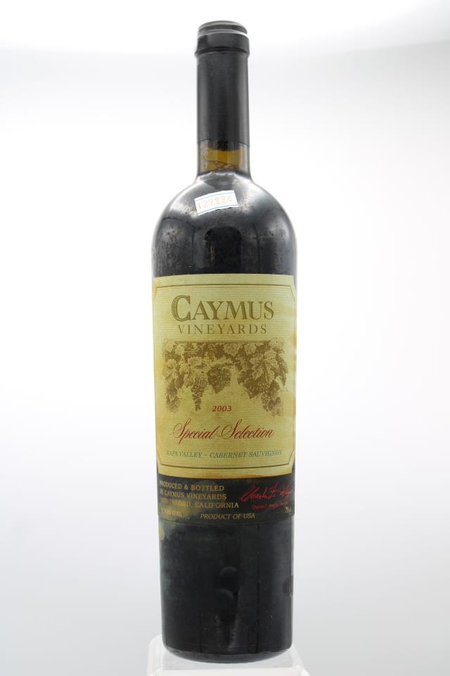 Caymus Cabernet Sauvignon Special Selection 2003