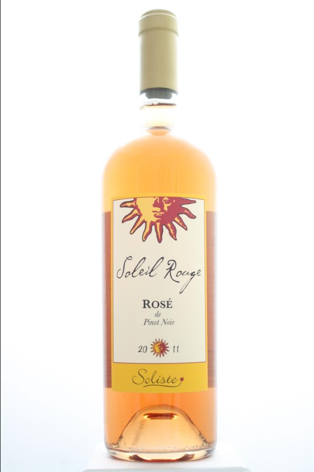 Soliste Rosé de Pinot Noir Soleil Rouge 2011