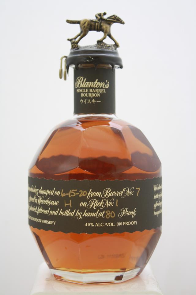 Blanton's Original Single Barrel Bourbon Whisky (Japanese Edition) NV